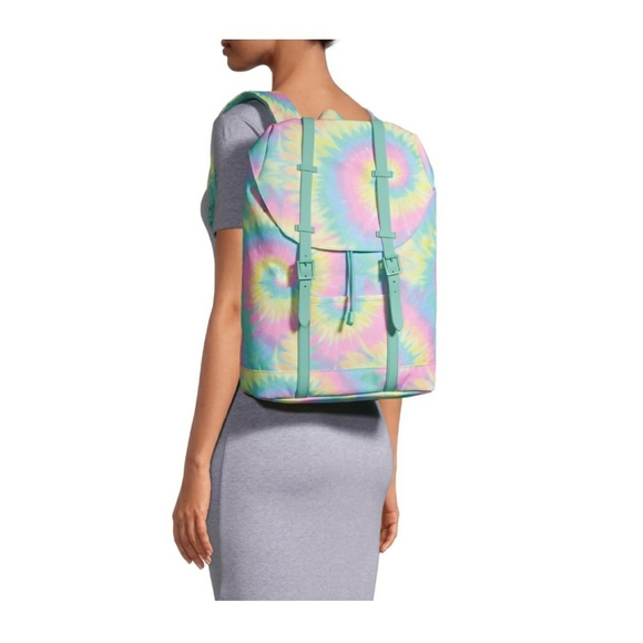 Fashion flap tie dye backpack - Picture 5 of 5